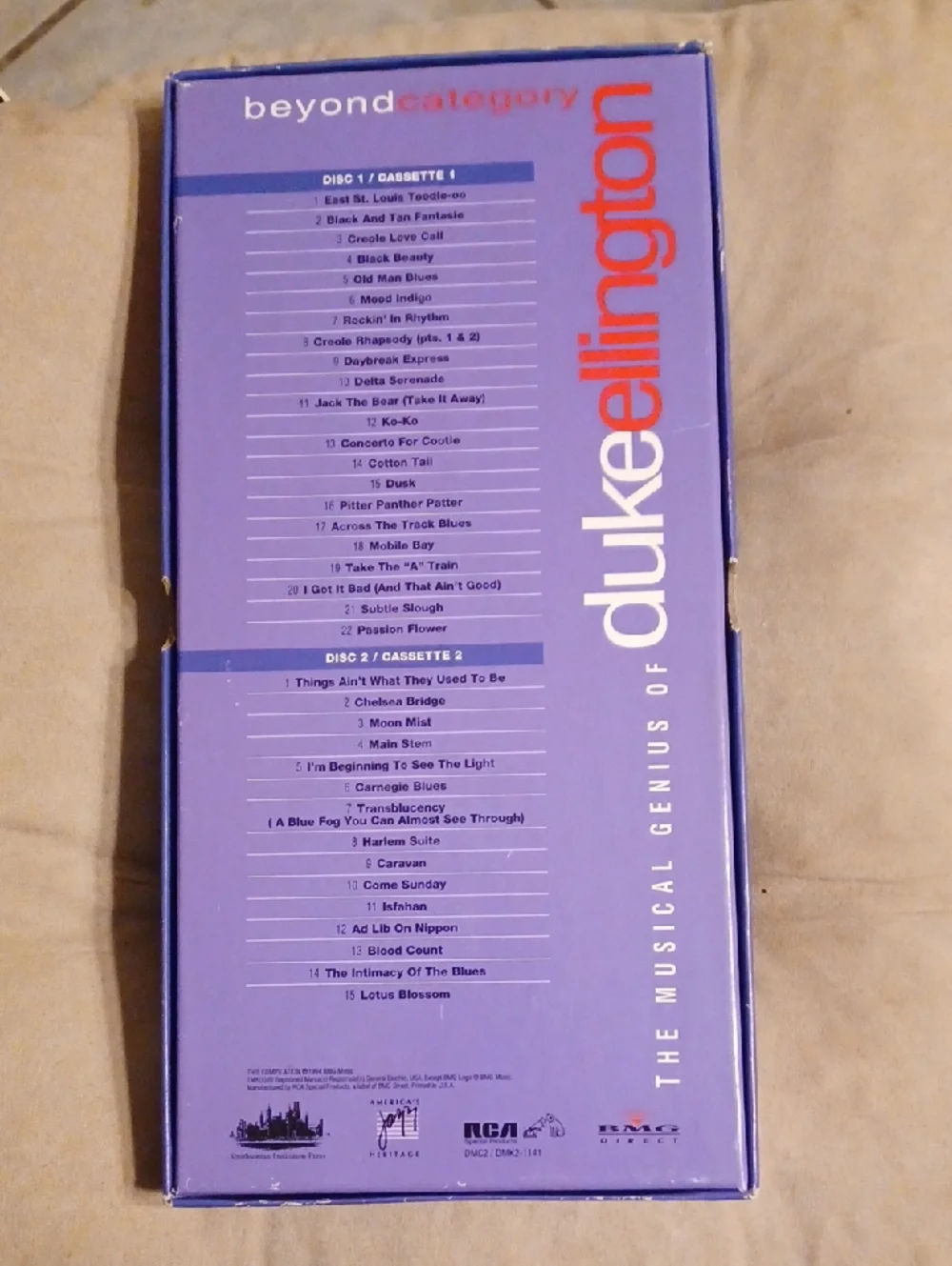 Duke Ellington Compact Disc Box Set With Booklet - Picture 2 of 10